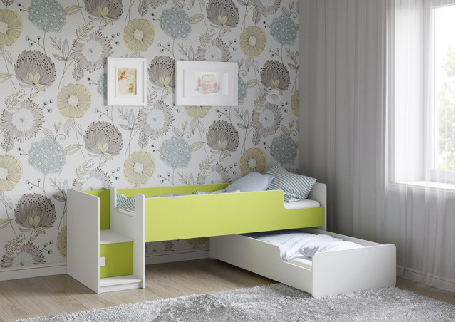 Детская выкатная кровать Легенда К302.41 в Алуште