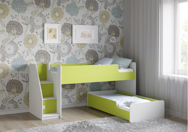 Детская выкатная кровать Легенда К402.41 в Алуште